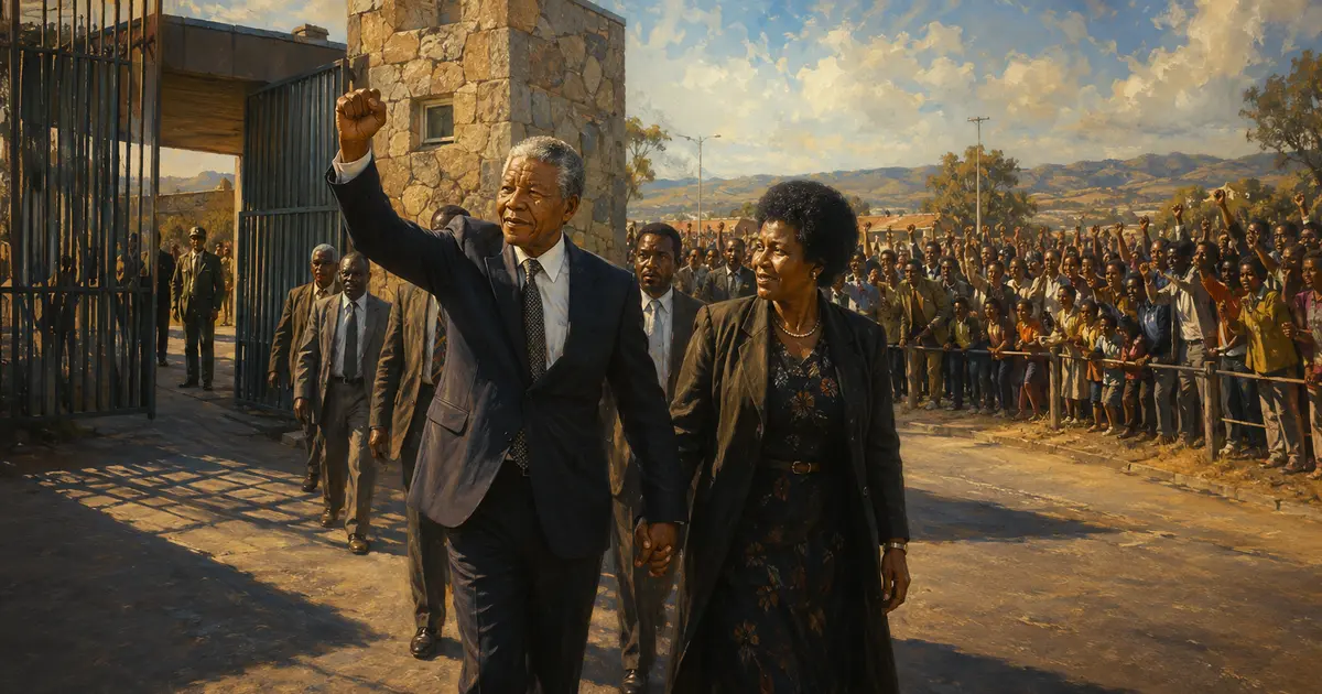La liberación de Nelson Mandela: el paso que aceleró el final del apartheid — Momento No. 987