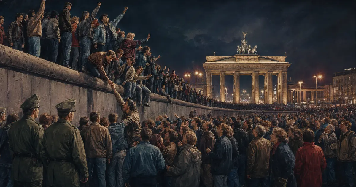 La caída del Muro de Berlín: la conferencia que abrió una frontera — Momento No. 1.000
