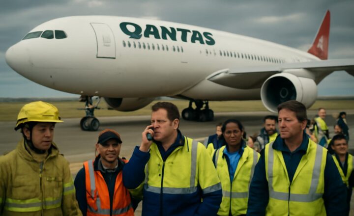 Airbus A330 de Qantas similar al vuelo 72 que aterrizó de emergencia en Learmonth tras dos descensos bruscos en 2008