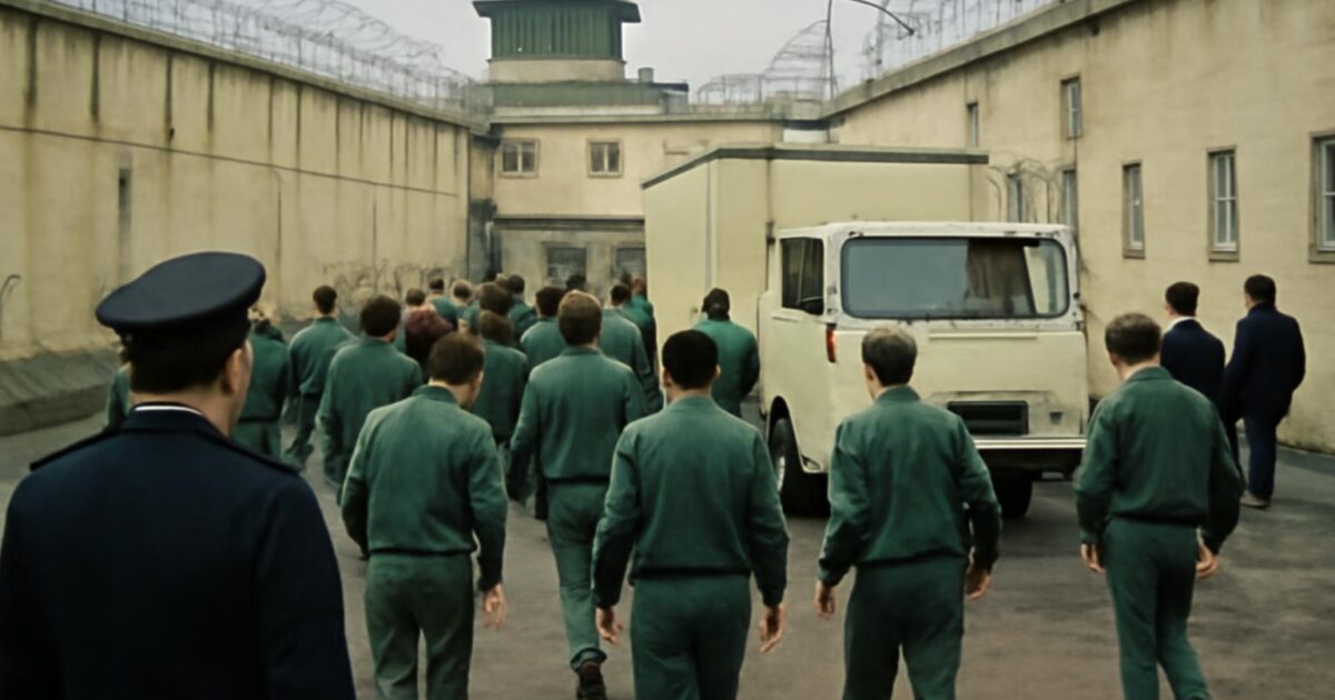 Exterior de la prisión Maze en Irlanda del Norte, escenario de la fuga de 38 presos en 1983