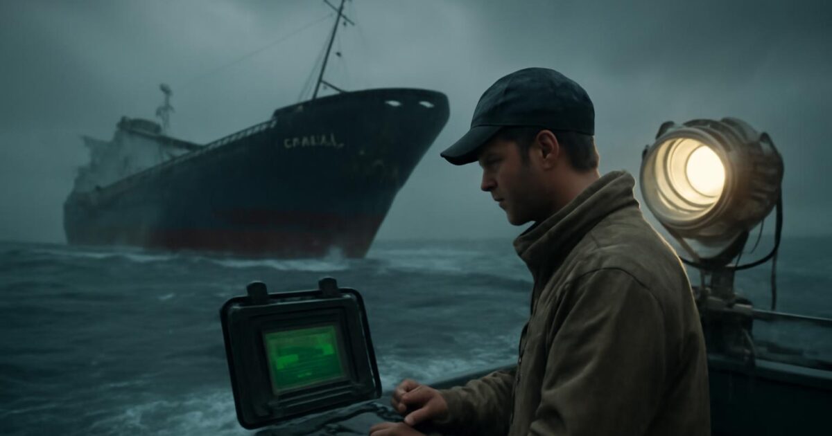 Buque de carga SS El Faro antes de hundirse durante el huracán Joaquín en 2015