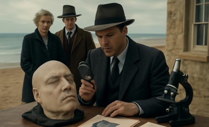 Máscara mortuoria del hombre de Somerton, el desconocido hallado en una playa de Adelaide en 1948 e identificado mediante ADN