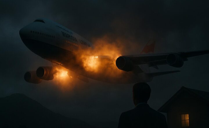 Representación editorial de Vuelo British Airways 9: ¿por qué se apagaron sus cuatro motores en pleno vuelo?