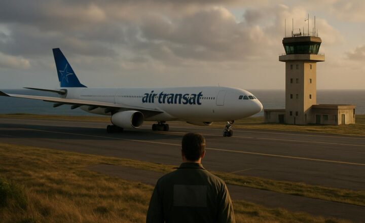 Representación editorial de Air Transat 236: ¿cómo planeó un Airbus sin combustible sobre el Atlántico?