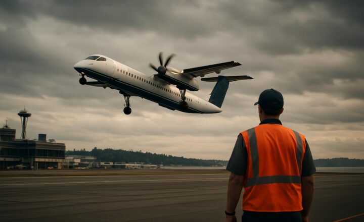 El empleado que despegó solo: ¿cómo logró llevarse un Q400 de Seattle? — Momento No. 920
