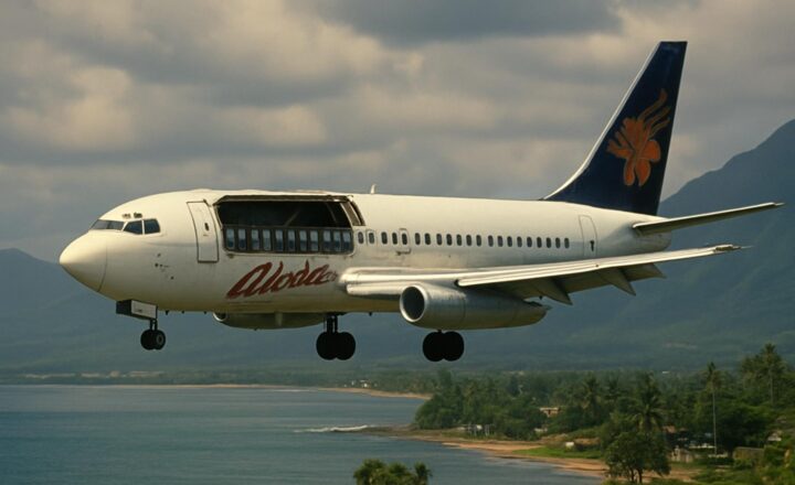 Aloha 243: ¿cómo aterrizó un avión después de perder parte del techo? — Momento No. 934