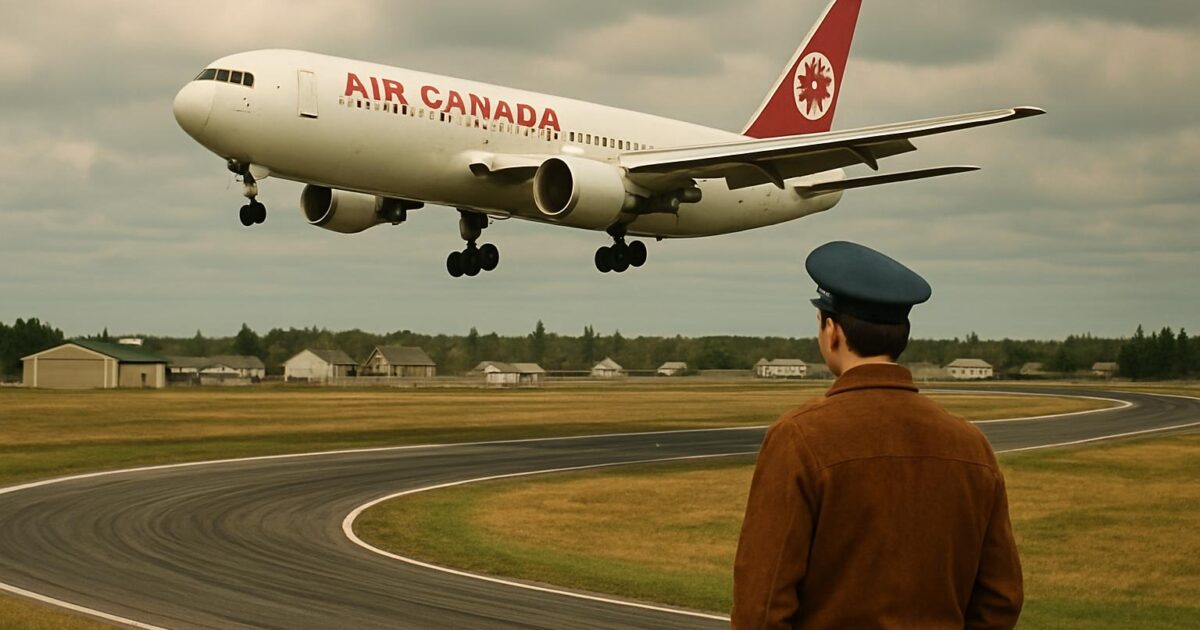 Gimli Glider: ¿cómo aterrizó un avión de pasajeros sin combustible? — Momento No. 935