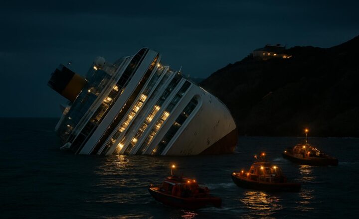 Costa Concordia: la noche en que un crucero quedó acostado frente a una isla — Momento No. 951
