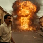 Calles destruidas del barrio de Analco después de las explosiones de Guadalajara del 22 de abril de 1992