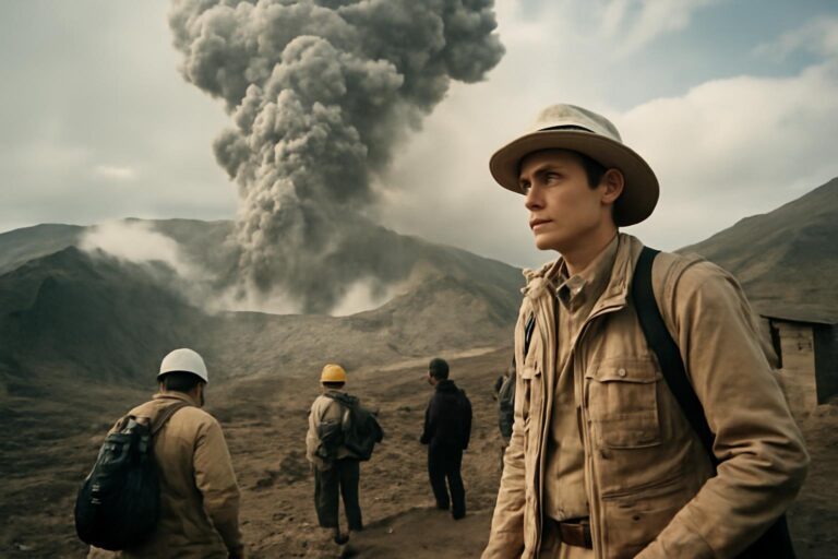 Cráter del volcán Galeras en Colombia, escenario de la explosión que mató a nueve personas en enero de 1993