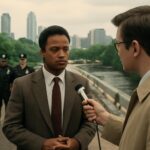 Puente sobre el río Chattahoochee vigilado durante la investigación de los asesinatos de Atlanta en 1981