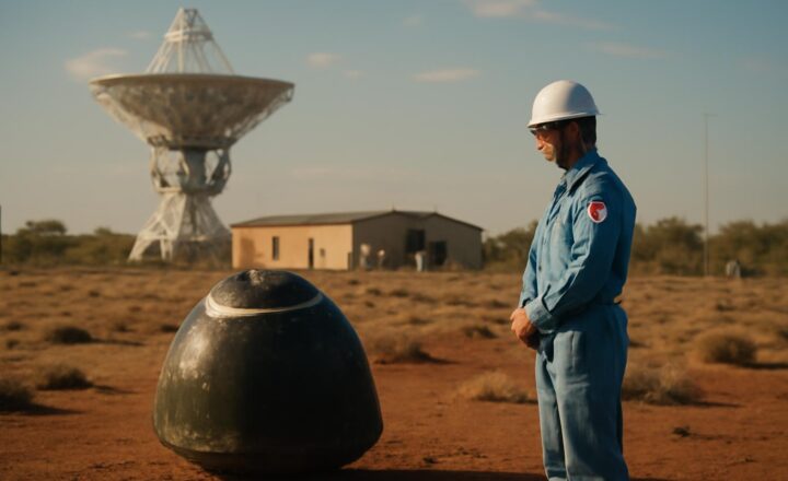 Cápsula de retorno de Hayabusa recuperada en Woomera tras traer partículas del asteroide Itokawa